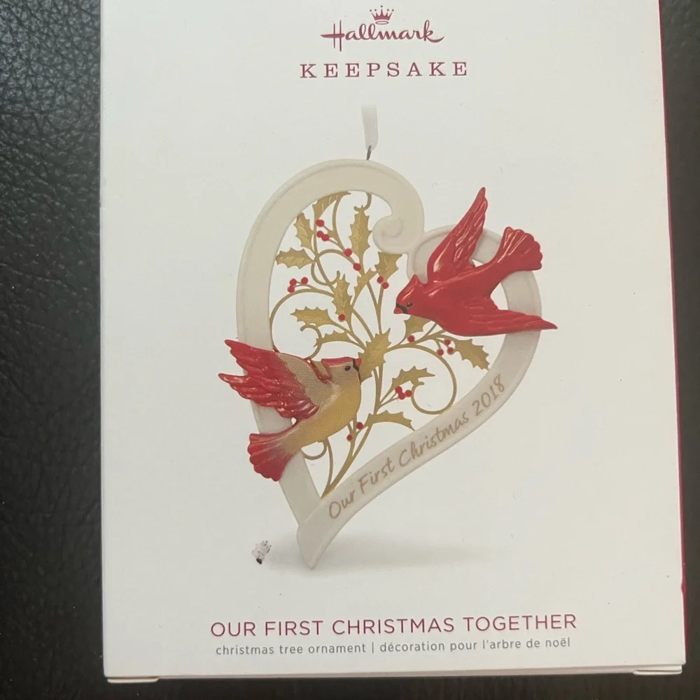 Hallmark ornament first Christmas together
